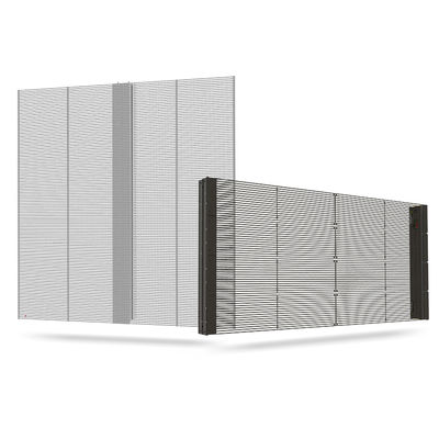 1000mmx1000mm Transparent Video Wall PH10-10 for 3D advertising panel