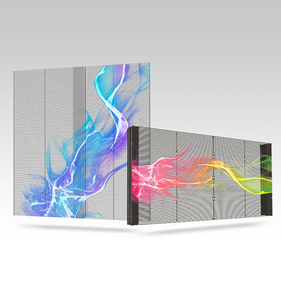 Indoor 1000*1000 PH3-7 Transparent LED Display panel High Brightness Aluminium Alloy