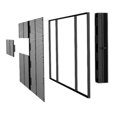 Thin and Light Outdoor Sealess Design Super Slim Transparent LED Screen