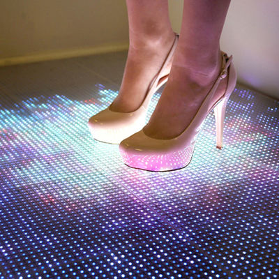 DM-R PH3.9 RGB LED Dance Floor Tiles Interactive 500mmx1000mm for stage performance
