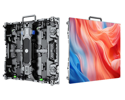 Thin And Light Rental LED Display Screen Fast Assembling RH-A 3.91 500mx500mm