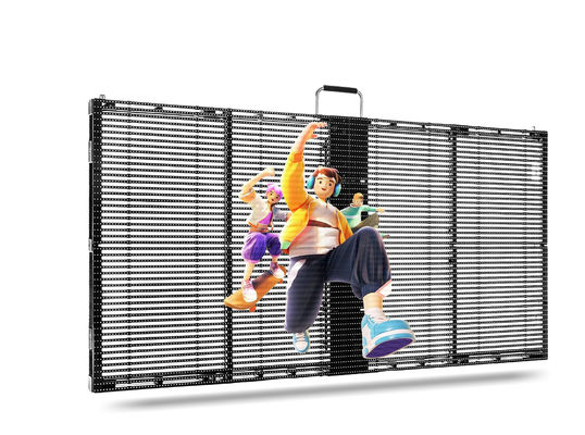 PH10-10 Waterproof See Through Led Screen Full Color LED Wall Screen Display Outdoor