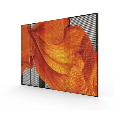 Super Thin Transparent LED Screen Display Video Wall Fixed Installation