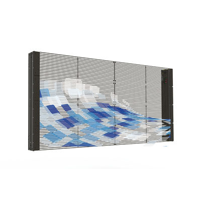 TRA-B PH5-10 Indoor See Through LED Screen 1000mmX1000mm Aluminium Alloy Transparent Display