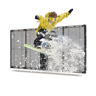 500*1000mm PH15-15 high precision LED Transparent Display Screen