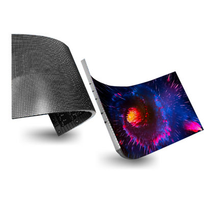 Advertising Flexible LED Stage Screens Full Color Curved LED Display Wall