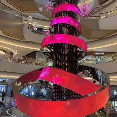 SR-M series LED soft module solutions with rich colors, high brightness and 140° bending