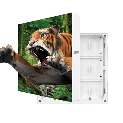 Customized glass free 3D display Outdoor Aluminum Cabinet 480mm*320mm High-Definition