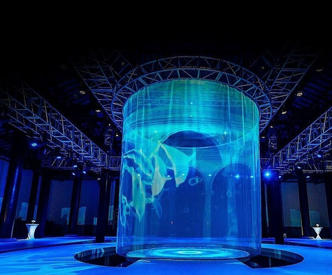 Energy-saving And Environmentally Friendly LED Crystal Film Screen Innovative Display Solutions