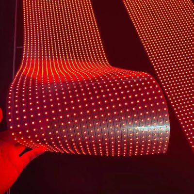 Customized brightness Transparent LED Crystal Film Screen for Dynamic Visual Impact