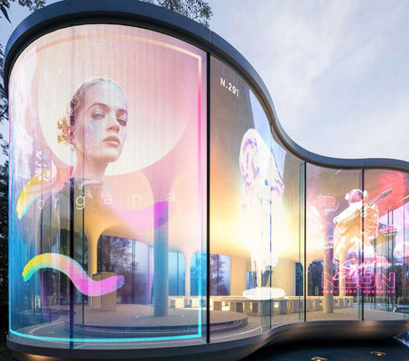 Energy-saving And Environmentally Friendly LED Crystal Film Screen Innovative Display Solutions