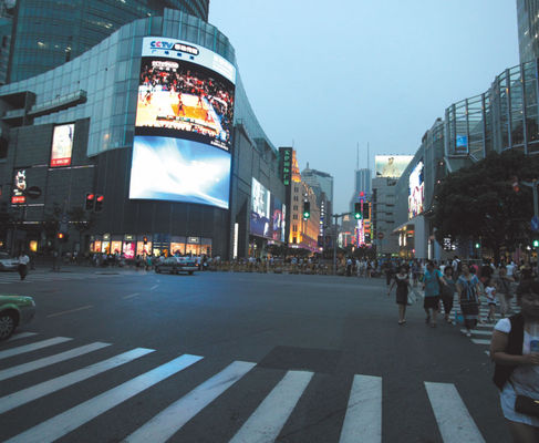 FM-A Dustproof IP65 Outdoor LED Display Screen 320mmx160mm For Advertising