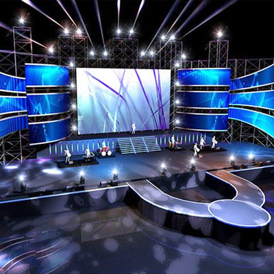RH-A 3.91 Rental LED Display Screen Outdoor 500mm*500mm Super Slim LED Display