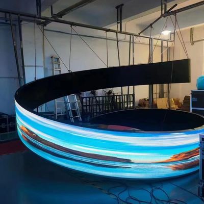 HMT-SA-P2.5 Stage LED Display Screen Full Color Curved Outdoor LED Screen
