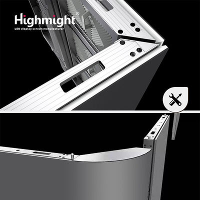 LED customized outdoor aluminum cabinet specification It can operate normally during thunderstorms and other bad weather