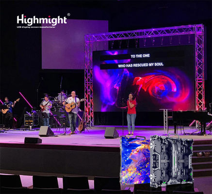 Indoor RH-B PH3.91 Full Color Rental LED display screen video wall. Can be spliced freely