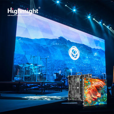 RH-A 3.9 Outdoor LED Display Screen Rental 500*500mm For Advertising
