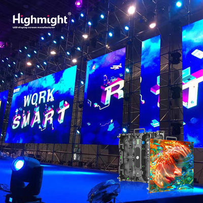 RH-A 3.9 Outdoor LED Display Screen Rental 500*500mm For Advertising