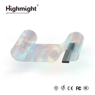 Intelligent Control LED Crystal Film Screen Remote Management High-definition Display