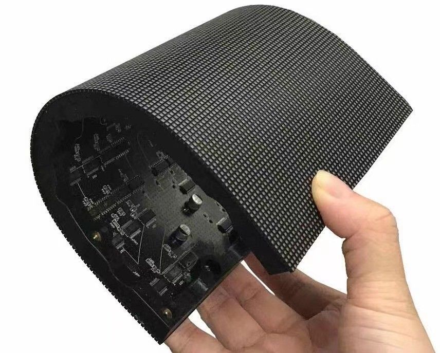 Advertising Flexible LED Stage Screens Full Color Curved LED Display Wall