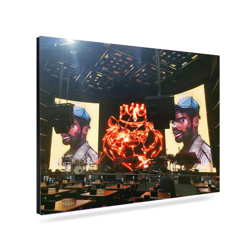 Indoor Advertising Display Screen Full Color LED Video Wall Display V PH2 256mmx128mm