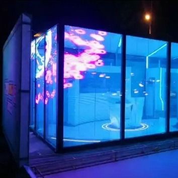 High Transparency LED Crystal Film Display | Vibrant Colors &amp; Wide Viewing Angle