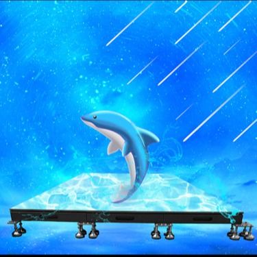 DM-R PH3.9 LED Dance Floor Tiles High Resolution With Good Heat Dissipation
