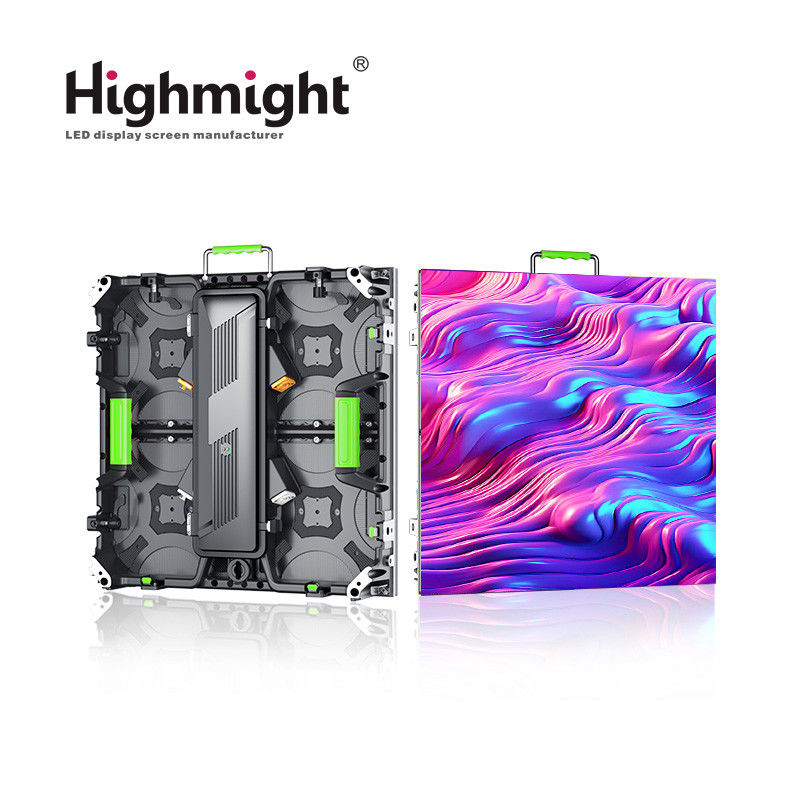 PH3.91 High resolution and wide color gamut rental LED screens, bright colors and clear images